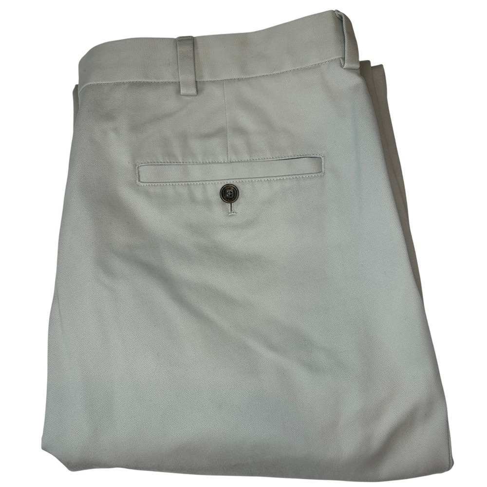 Brooks Brothers Advantage Chino Clark Men's Pants Khaki Tan‎ W38 L34 Cotton